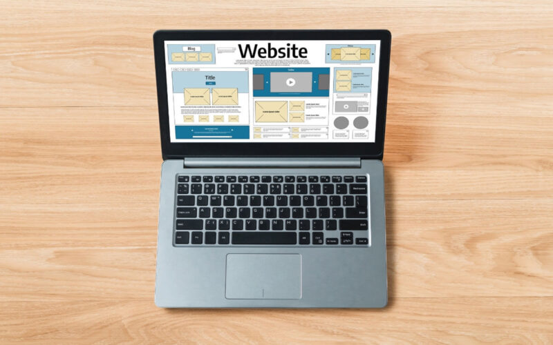 szablon strony internetowej