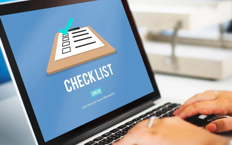 checklista ecommerce
